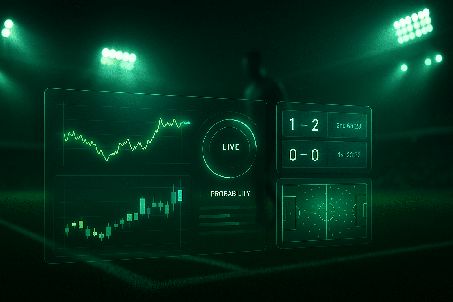 ภาพประกอบเทคนิคอ่านราคาไหลก่อนเตะและบอลสดด้วย วิธีอ่าน ราคาไหล