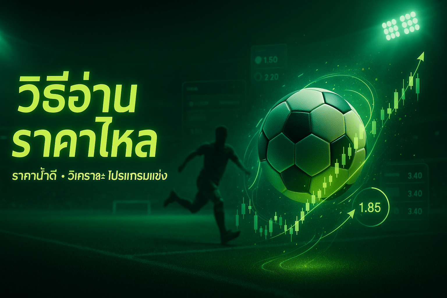 วิธีอ่าน ราคาไหล